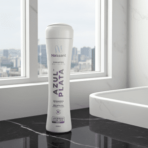 SHAMPOO NAISSANT AZUL PLATA 300ML