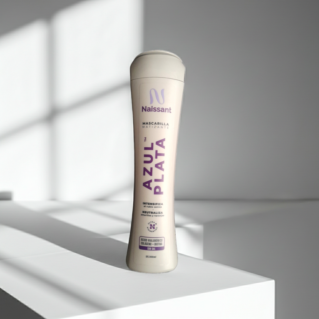 MASCARILLA MATIZANTE AZUL PLATA NAISSANT 300ML